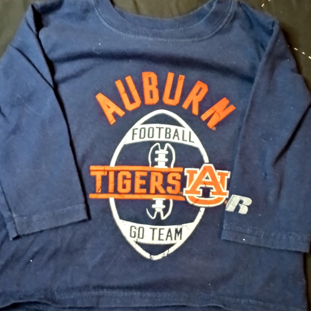 Boys Auburn Tigers Long sleeve T Shirt size 2T